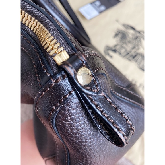 Burberry Orchard Bowling Handbag | Dark Chocolate - Picture 7 of 15